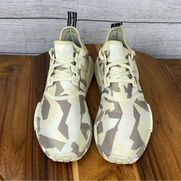 Adidas NMD R1 Fractal Camo Sand Men’s Shoes EF4262 Sneaker Size 10.5